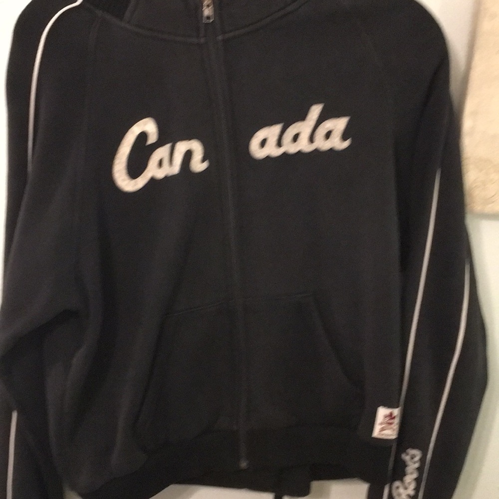Roots Canada Tracksuit Lg Black
